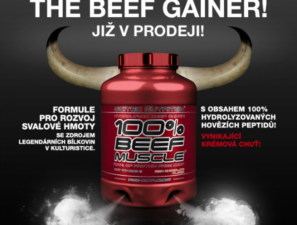 100% BEEF MUSCLE - THE BEEF GAINER!