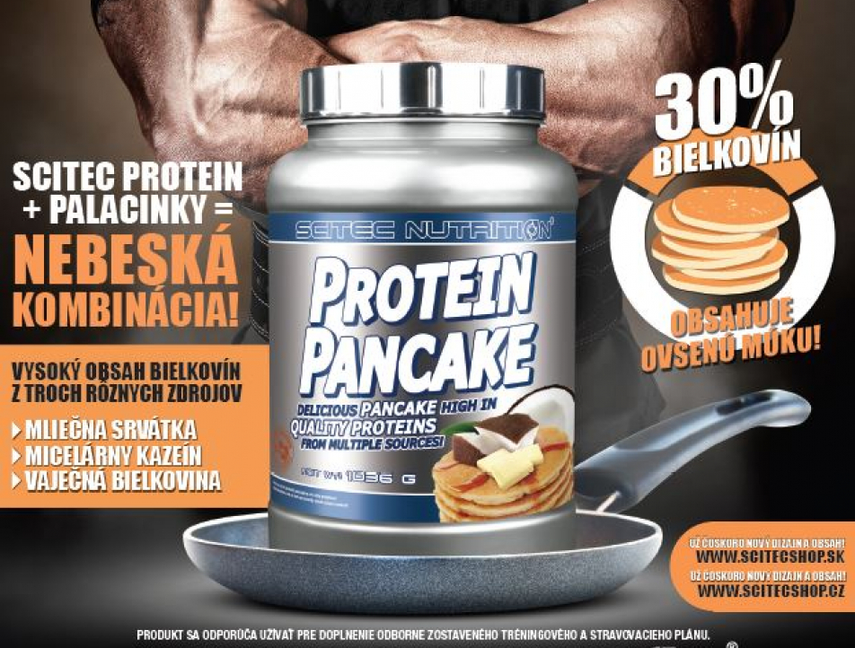 NOVÝ PRODUKT PROTEIN PANCAKE BRZY V PRODEJI!