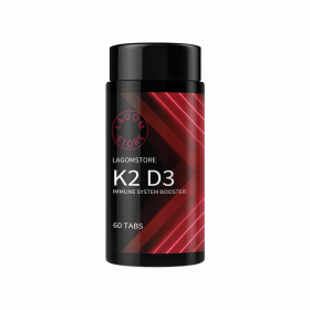 K2+ D3 Vitamin 60 kapslí