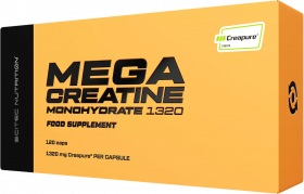 Mega Creatine Monohydrate 1320 120 kapslí