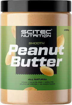 100% Peanut Butter Sm0oth 1000g