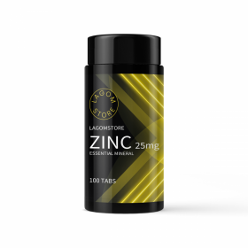 Lagomstore Zinc 25mg - 100 tablet