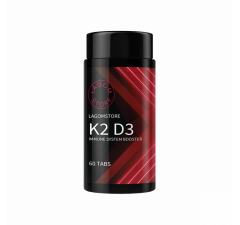 Lagomstore K2+ D3 Vitamin 60 kapslí
