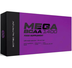 MEGA BCAA 1400 - 120 KAPSLÍ 