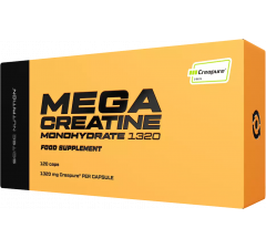 Mega Creatine Monohydrate 1320 120 kapslí